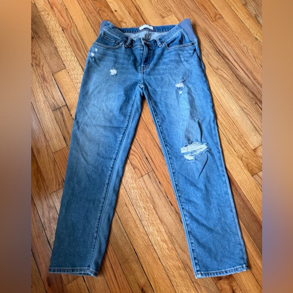 Hatch Maternity Boyfriend Jeans